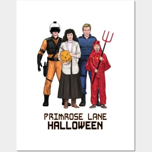 Primrose Lane Halloween Posters and Art